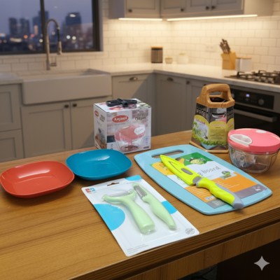 ✨ Smart Kitchen Essentials Cutting Combo ✨