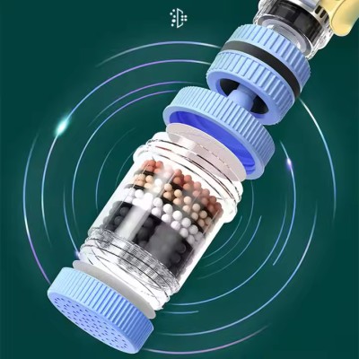 (১পিস) -  360° Rotatable 6-Layer Faucet Water Filter