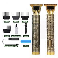 প্রিমিয়াম ড্রাগন ডিজাইন T9 হেয়ার ট্রিমার – স্টাইল এখন আপনার হাতে!